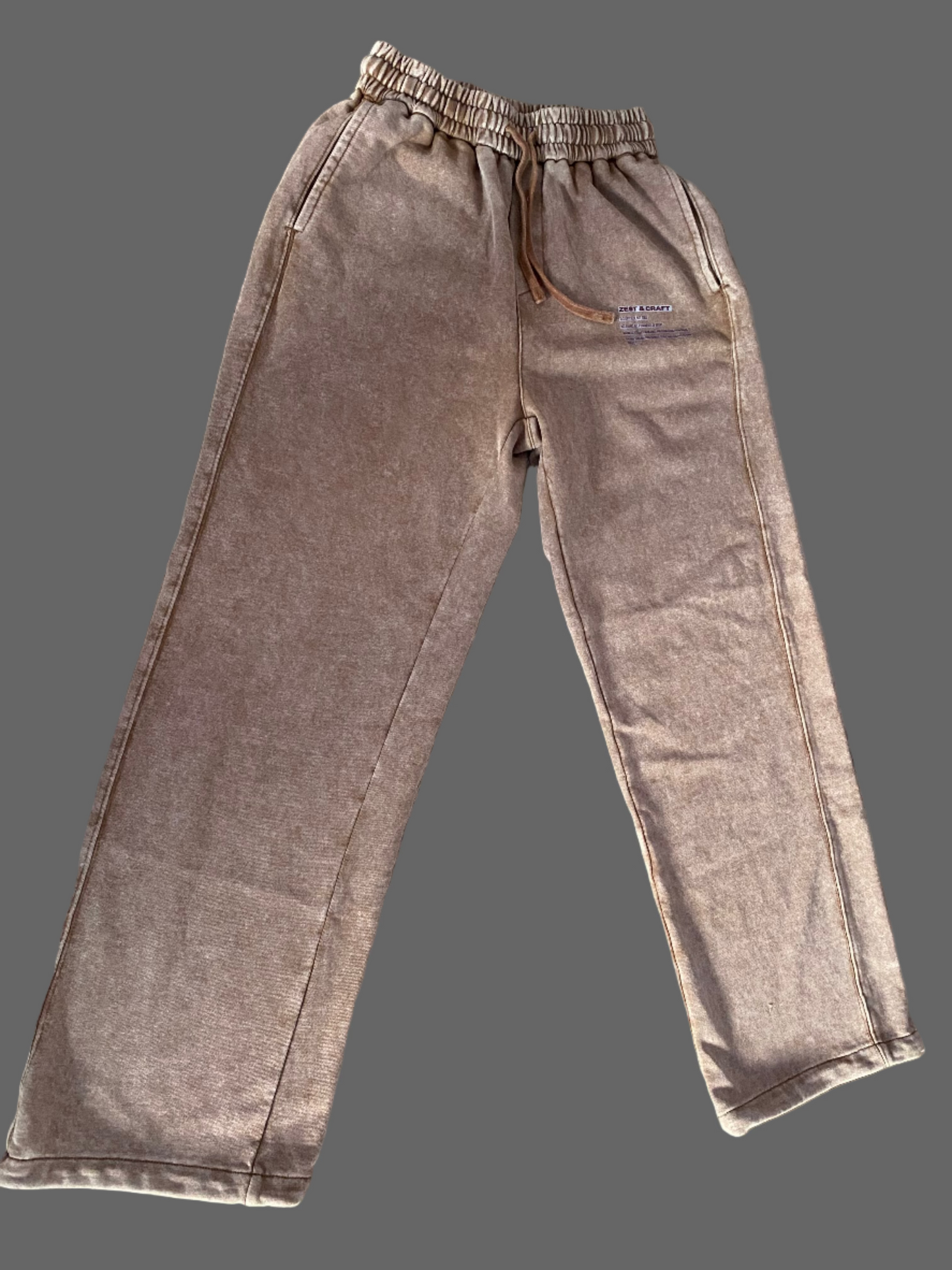 Frosted Emblem Joggers